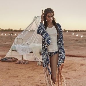 Spell and the Gypsy Pandora Kimono in Dark Garden